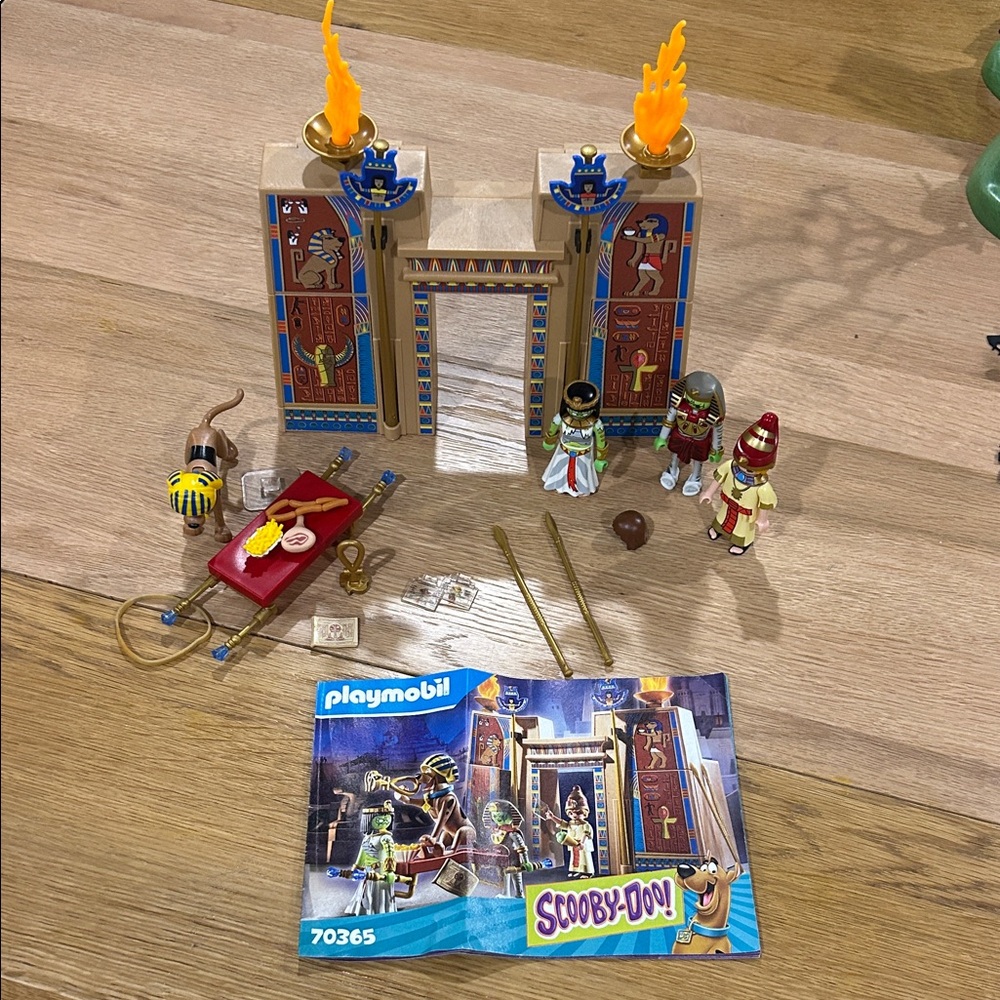 Scooby-Doo! Egyptian Adventure Set Playmobil